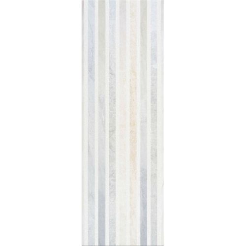 ΠΛΑΚΑΚΙ ΜΠΑΝΙΟΥ STONE FLOWER Inserto Geo 25x75 cm