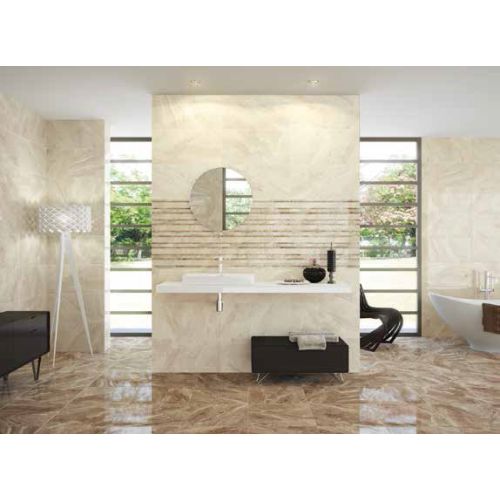 ΠΛΑΚΑΚΙ ΜΠΑΝΙΟΥ ΜΠΑΝΙΟΥ - ΔΑΠΕΔΟ KOLOSSOS NAIROBI Listone Perla Decor 31,6x63,2 cm