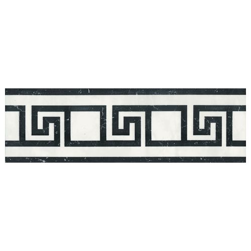 ΠΛΑΚΑΚΙ ΜΠΑΝΙΟΥ PISANINO Branco Listello 10x33,3 cm