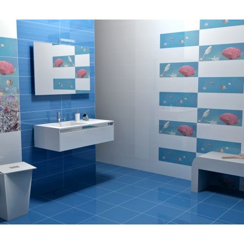 ΠΛΑΚΑΚΙ ΜΠΑΝΙΟΥ SWEET Blueberry 33,3x33,3 cm