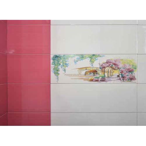 ΠΛΑΚΑΚΙ ΜΠΑΝΙΟΥ SWEET Branco kiosk Decor 20x60 cm