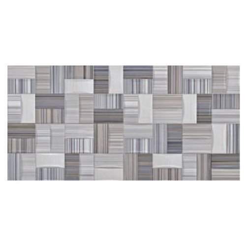 ΠΛΑΚΑΚΙ ΤΟΙΧΟΥ CROSS LINE Decor Azul 25x50 cm