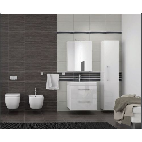 ΠΛΑΚΑΚΙ ΤΟΙΧΟΥ ΛΙΣΤΕΛΟ TUAREG Pardo 5,8x40 cm