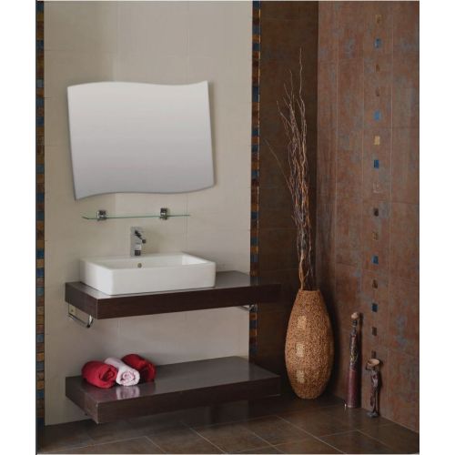 ΠΛΑΚΑΚΙ ΤΟΙΧΟΥ / ΔΑΠΕΔΟΥ METALIC Decor Blanco 25x40 cm