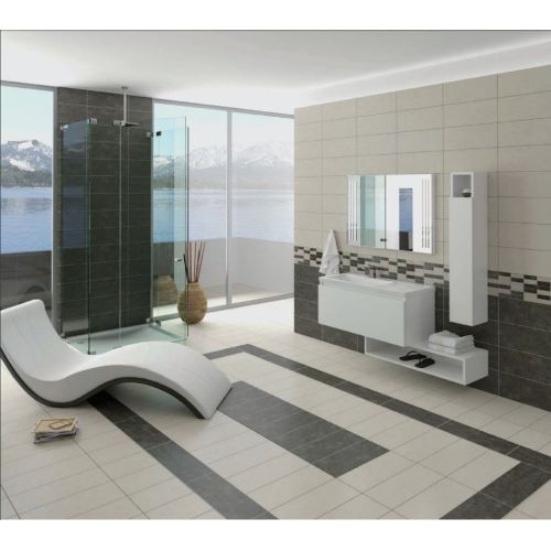 ΠΛΑΚΑΚΙ ΤΟΙΧΟΥ KARAG IRON Titanio 20x50 cm