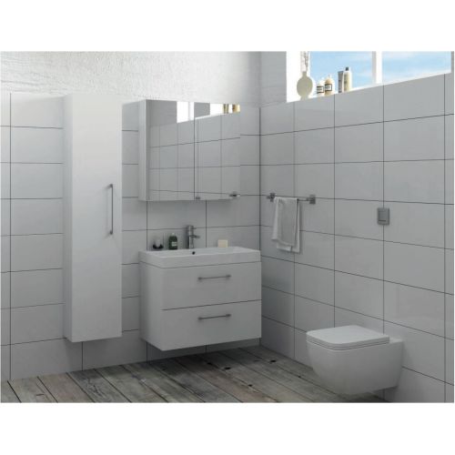 ΠΛΑΚΑΚΙ ΤΟΙΧΟΥ BLANCO MIX SIZE Glossy White 20x20 cm