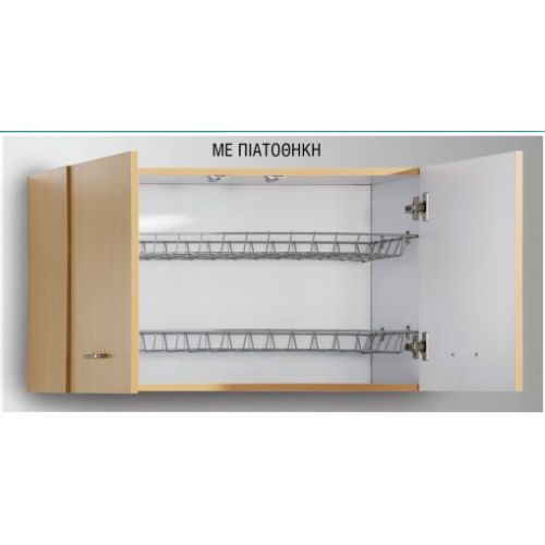 ΕΠΙΠΛΟ ΚΟΥΖΙΝΑΣ ΝΤΟΥΛΑΠΙ ΜΕ ΠΙΑΤΟΘΗΚΗ GLORIA RENT ROOMS 80xx32x50 cm