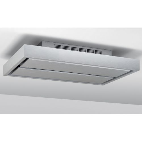 ΑΠΟΡΡΟΦΗΤΗΡΑΣ ΟΡΟΦΗΣ ΕΞΩΤΕΡΙΚΟΣ BEST Cirrus Glass Draw 110 Inox/Λευκό Κρύσταλλο 110 cm