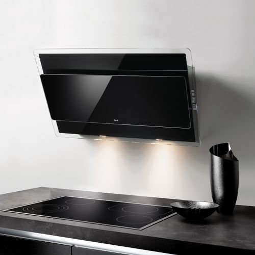 ΑΠΟΡΡΟΦΗΤΗΡΑΣ ΕΠΙΤΟΙΧΟΣ BEST Split 80 Μαύρο Κρύσταλλο 80 cm