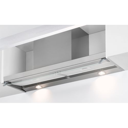 ΑΠΟΡΡΟΦΗΤΗΡΑΣ ΚΟΥΖΙΝΑΣ ΕΝΤΟΙΧΙΖΟΜΕΝΟΣ BEST Ghost 60 Inox / Κρύσταλλο 60 cm