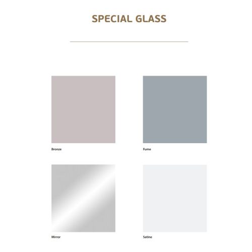 ΚΑΜΠΙΝΑ ΝΤΟΥΖΙΕΡΑΣ ΟΡΘΟΓΩΝΙΑ Karag FLORA 100 130x140xh 190 cm