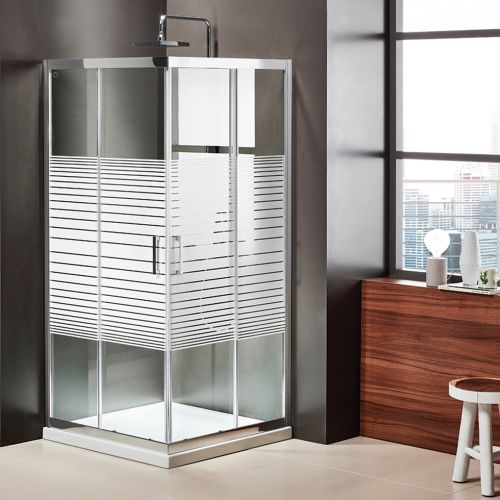 ΚΑΜΠΙΝΑ ΝΤΟΥΖΙΕΡΑΣ ΤΕΤΡΑΓΩΝΗ Axis Corner Entry CX 90 Stripes 90x90 cm