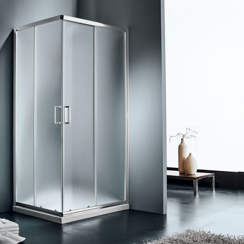 ΚΑΜΠΙΝΑ ΝΤΟΥΖΙΕΡΑΣ ΤΕΤΡΑΓΩΝΗ Starlet Corner Entry CS 80 Fabric 80x80xh 180 cm