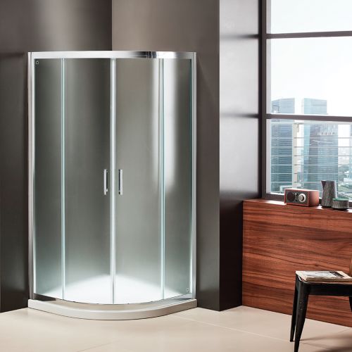 ΚΑΜΠΙΝΑ ΝΤΟΥΖΙΕΡΑΣ ΗΜΙΚΥΚΛΙΚΗ Axis Quadrant QX 90 Fabric 90x90 cm