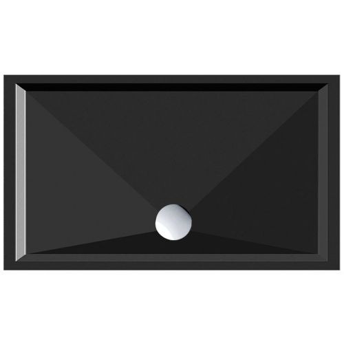 ΝΤΟΥΖΙΕΡΑ ΠΟΡΣΕΛΑΝΗΣ ΟΡΘΟΓΩΝΙΑ GSI Slim 4598 Black 120x80 cm