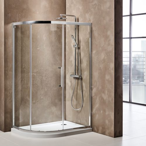 ΚΑΜΠΙΝΑ ΝΤΟΥΖΙΕΡΑΣ ΑΣΥΜΜΕΤΡΗ ΗΜΙΚΥΚΛΙΚΗ Devon PRIMUS Plus Offset Quadrant QR 12080 120x80 cm