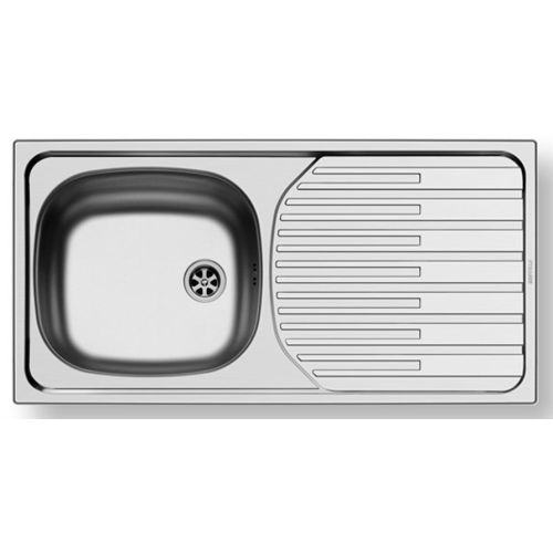 ΝΕΡΟΧΥΤΗΣ ΕΝΘΕΤΟΣ PYRAMIS ET 33 (86x43,5) Fork Inox Σατινέ 86x43,5 cm