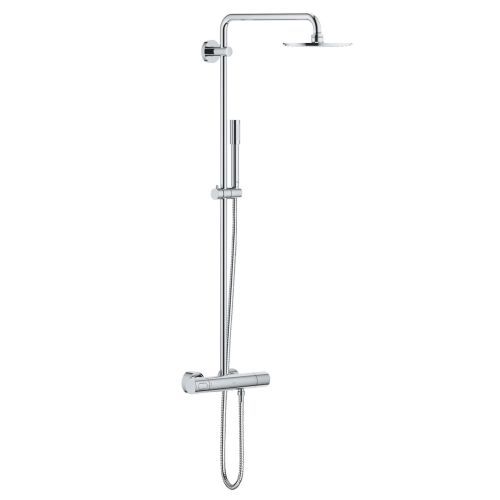 ΣΤΗΛΗ ΝΤΟΥΣ ΜΕ ΘΕΡΜΟΣΤΑΤΙΚΗ ΜΠΑΤΑΡΙΑ GROHE RAINSHOWER SYSTEM 210  27032001 Chrome