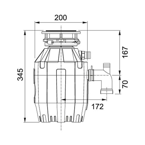 ΣΚΟΥΠΙΔΟΦΑΓΟΣ FRANKE ΤΕ 50 HEAVY DUTY