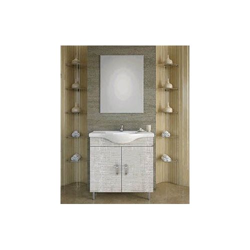 ΕΠΙΠΛΟ ΜΠΑΝΙΟΥ Drop ALBA 80 Elm Wood 4 ΜΕ ΚΑΘΡΕΠΤΗ