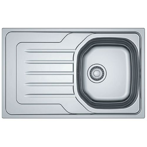 ΝΕΡΟΧΥΤΗΣ ΕΝΘΕΤΟΣ FRANKE New Value OLX 611-79 Inox Λείος 79x50 cm