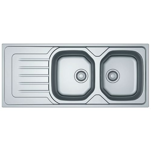 ΝΕΡΟΧΥΤΗΣ ΕΝΘΕΤΟΣ FRANKE Onda Line New Value OLL 621 Inox Σαγρέ 116x50 cm