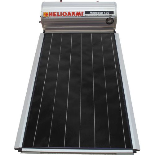 ΗΛΙΑΚΟΣ ΘΕΡΜΟΣΙΦΩΝΑΣ HELIOAKMI Megasun 120 Glass Black Selective 2,10m² ΜΑΥΡΟΣ ΣΥΛΛΕΚΤΗΣ ΔΙΠΛΗΣ ΕΝΕΡΓΕΙΑΣ