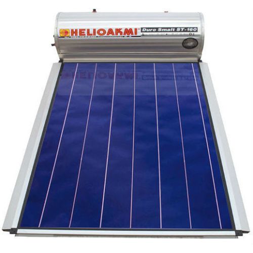 ΗΛΙΑΚΟΣ ΘΕΡΜΟΣΙΦΩΝΑΣ HELIOAKMI Megasun 160M INOX Επιλεκτικός Συλλέκτης Τιτανίου 2,10m² ΔΙΠΛΗΣ ΕΝΕΡΓΕΙΑΣ