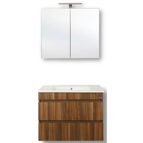 ΚΡΕΜΑΣΤΟ ΣΕΤ ΕΠΙΠΛΟΥ ΜΠΑΝΙΟΥ ΜΕ ΣΥΡΤΑΡΙ MARTIN FIESTA WALNUT 75