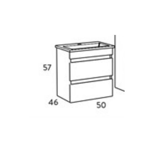 ΕΠΙΠΛΟΥ ΜΠΑΝΙΟΥ ΚΡΕΜΑΣΤΟΣ ΠΑΓΚΟΣ ΜΕ ΝΙΠΤΗΡΑ MARTIN FIESTA VARSOVA 50 50cm