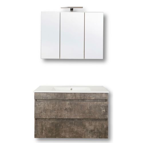 ΚΡΕΜΑΣΤΟ ΣΕΤ ΕΠΙΠΛΟΥ ΜΠΑΝΙΟΥ ΜΙΝΙΜΑΛ MARTIN FIESTA VARSOVA 90 90cm