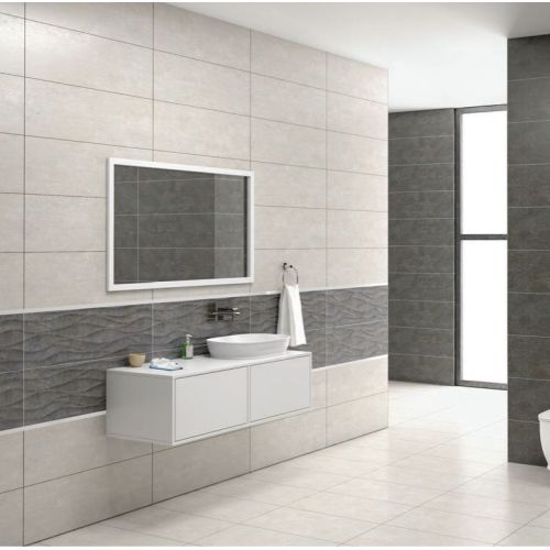 ΠΛΑΚΑΚΙ ΤΟΙΧΟΥ KARAG HANGAR Anthracite 28x85 cm