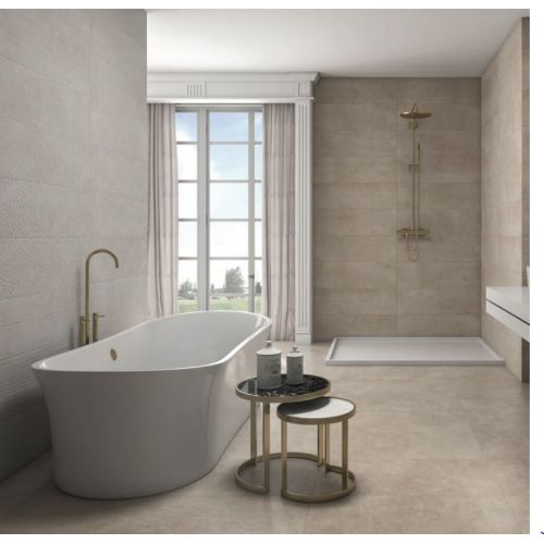 ΠΛΑΚΑΚΙ ΤΟΙΧΟΥ KARAG ARGILA Shape Taupe 28 x 85 cm