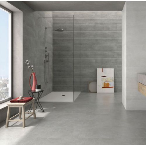 ΠΛΑΚΑΚΙ ΤΟΙΧΟΥ KARAG ARGILA Shape Grey 28 x 85 cm