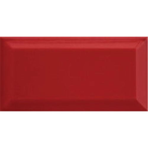 ΠΛΑΚΑΚΙ ΤΟΙΧΟΥ METRO BIZOUTE Red 10x20 cm