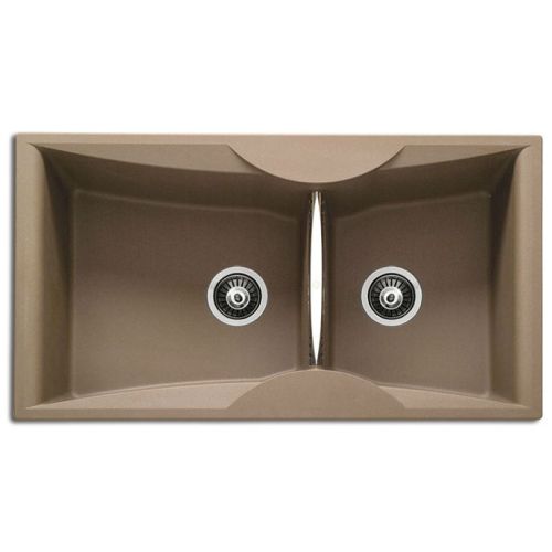 ΝΕΡΟΧΥΤΗΣ ΓΡΑΝΙΤΗ ΕΝΘΕΤΟΣ Carron Phoenix ZX 3200 Oyster Metallic 94x51,5 cm