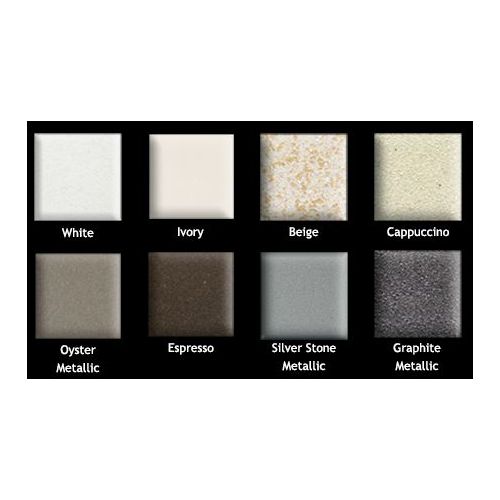 ΝΕΡΟΧΥΤΗΣ ΓΡΑΝΙΤΗ ΕΝΘΕΤΟΣ Carron Phoenix ZX 3200 Oyster Metallic 94x51,5 cm