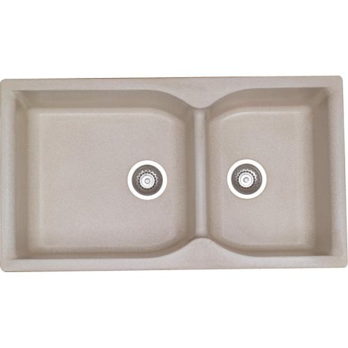ΝΕΡΟΧΥΤΗΣ ΕΝΘΕΤΟΣ ΣΥΝΘΕΤΙΚΟΣ ΓΡΑΝΙΤΗ SANITEC Eclectic 307 Metallic Cream (92x51 cm)