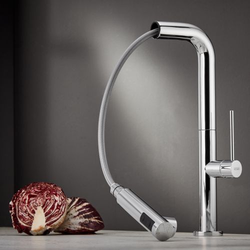 ΜΠΑΤΑΡΙΑ ΚΟΥΖΙΝΑΣ ΜΕ ΝΤΟΥΣ Armando Vicario TOZO 48580 Chrome