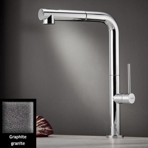 ΜΠΑΤΑΡΙΑ ΚΟΥΖΙΝΑΣ ΜΕ ΝΤΟΥΣ Carron Phoenix TOZO 48580 Granite Graphite