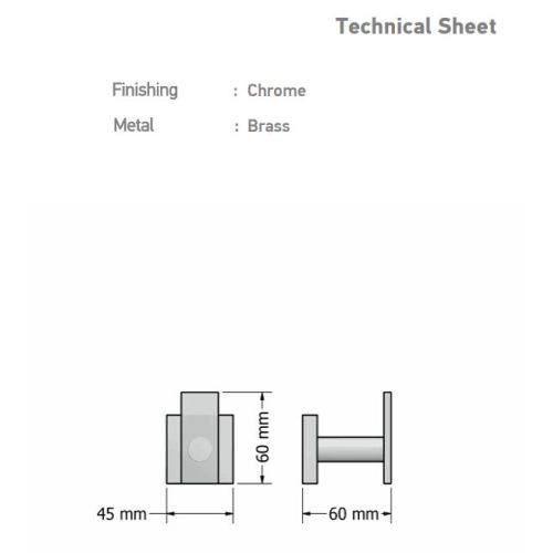 ΑΓΚΙΣΤΡΟ  ΤΟΙΧΟΥ ΧΡΩΜΕ SANCO Cosmos A3-24608