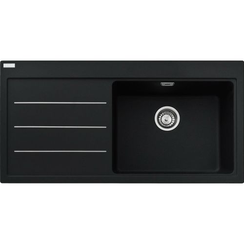 ΝΕΡΟΧΥΤΗΣ ΓΡΑΝΙΤΗ  FRANKE New Mythos Fusion MTF 611 Onyx Ποδιά Αριστερά 100x51,5 cm