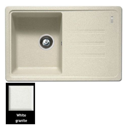 ΝΕΡΟΧΥΤΗΣ ΓΡΑΝΙΤΗ Carron Phoenix Debut 100 White 78x50 cm