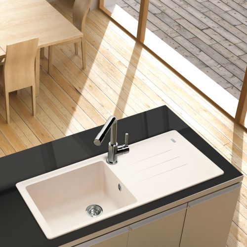 ΝΕΡΟΧΥΤΗΣ ΓΡΑΝΙΤΗ Carron Phoenix Debut 105 Beige 97x50 cm