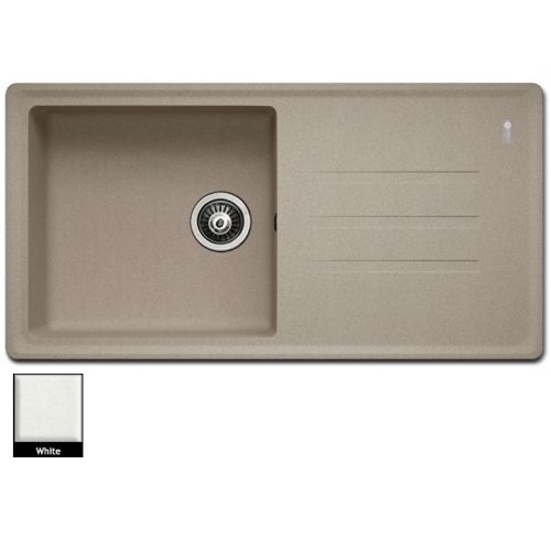 ΝΕΡΟΧΥΤΗΣ ΓΡΑΝΙΤΗ Carron Phoenix Debut 105 White 97x50 cm