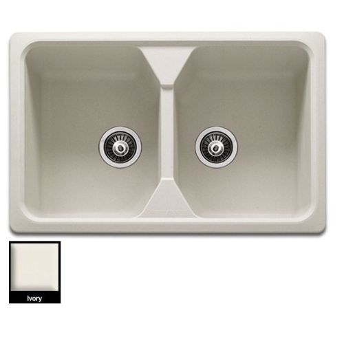 ΝΕΡΟΧΥΤΗΣ ΓΡΑΝΙΤΗ Carron Phoenix Debut 200 Ivory 78,4x51 cm