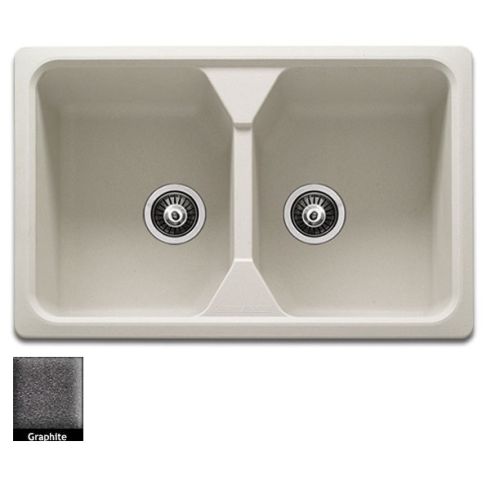 ΝΕΡΟΧΥΤΗΣ ΓΡΑΝΙΤΗ Carron Phoenix Debut 200 Graphite Metallic 78,4x51 cm