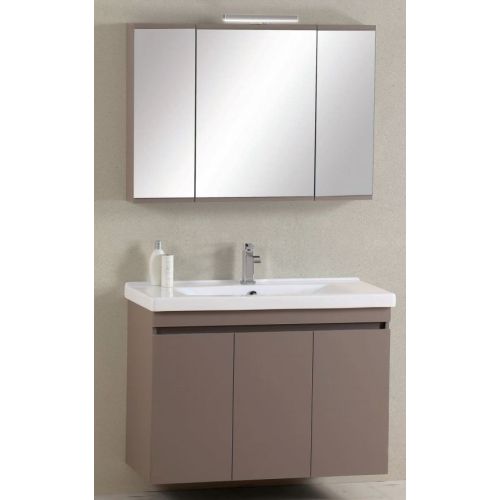 ΚΡΕΜΑΣΤΟ ΕΠΙΠΛΟ ΜΠΑΝΙΟΥ PRO BAGNO ELEGANT 950 A Λευκή Λάκα 100 cm