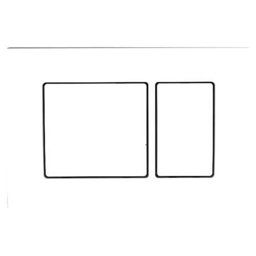 ΠΛΑΚΕΤΑ ΧΕΙΡΙΣΜΟΥ EASY TOUCH ΓΙΑ ΚΑΖΑΝΑΚΙΑ BOCCHI Key P43 Λευκή