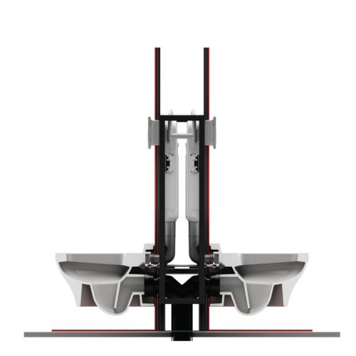 ΚΑΖΑΝΑΚΙ ΕΝΤΟΙΧΙΖΟΜΕΝΟ BOCCHI Slim Twin T02-2115 ΑΥΤΟΦΕΡΟΜΕΝΟ ΔΙΠΛΗΣ ΟΨΗΣ ΓΙΑ ΚΡΕΜΑΣΤΗ ΛΕΚΑΝΗ